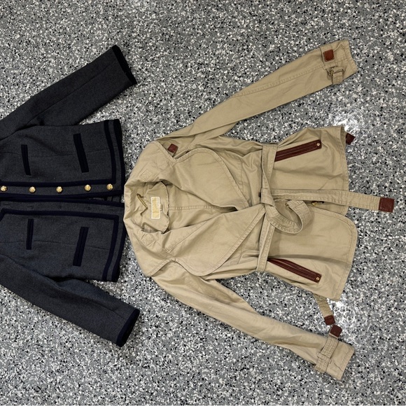 Michael Kors short trench coat - Picture 2 of 5